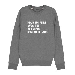 Sweatshirt Pour un flirt avec toi - Homme - 1