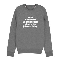 Sweatshirt I love Rock n Roll - Homme - 1