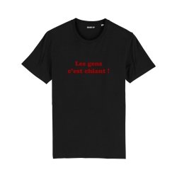 T-shirt Les gens c'est chiant - Femme - 1
