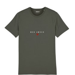 T-shirt Homme "Mon amour" personnalisé - 3