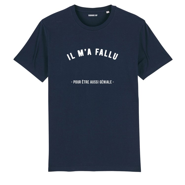 T-shirt Femme "Il m'a fallu" personnalisé - 5
