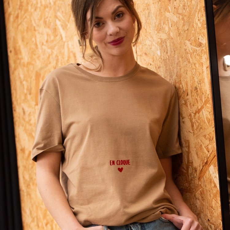 T-shirt En cloque - Femme - 1