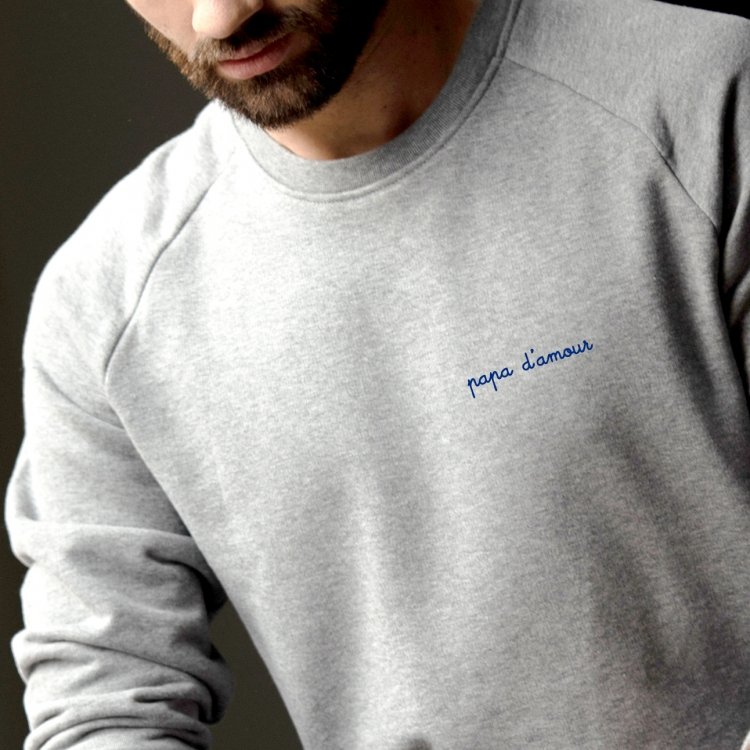 Sweatshirt Papa D'amour - Homme
