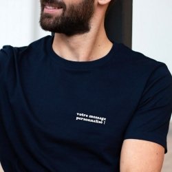 T-shirt Homme personnalisable côté cœur - 1