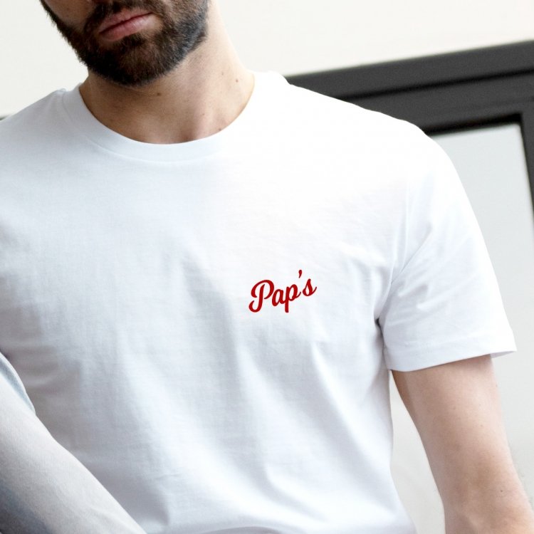 T-shirt Pap's - Homme