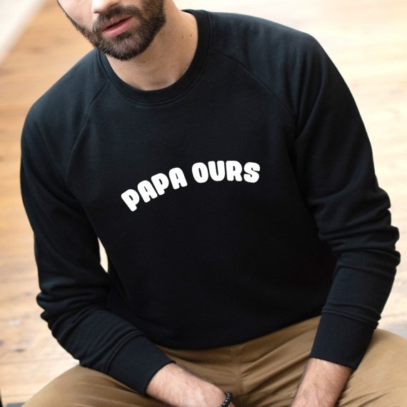 Sweatshirt Papa ours - Homme
