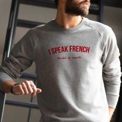 Sweatshirt I speak French - Homme - 1