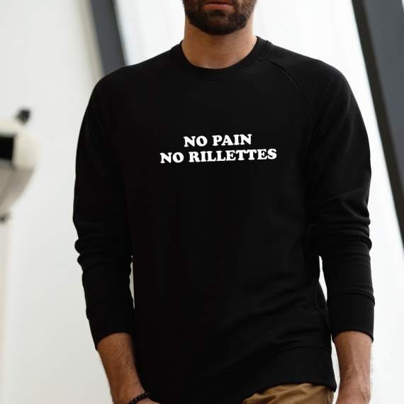 Sweatshirt No pain no rillettes - Homme