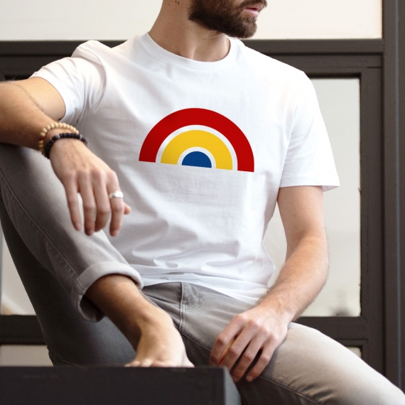 T-shirt Rainbow - Homme