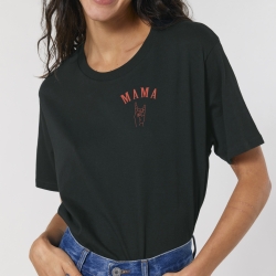 T-shirt Mama brodé - Femme - 1