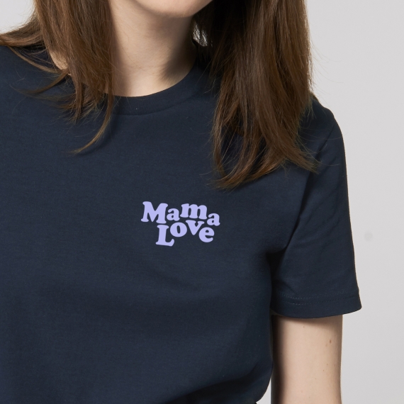 T-shirt Mama Love brodé - Femme