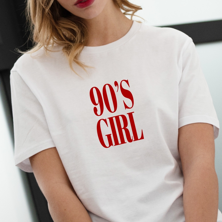 T-shirt 90'S GIRL - Femme - 1