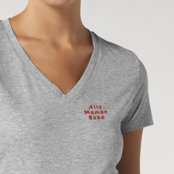 T-shirt col V - Allo Maman Bobo - Femme - 1