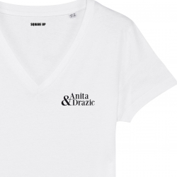 T-shirt col V - Anita & Drazic - Femme - 1
