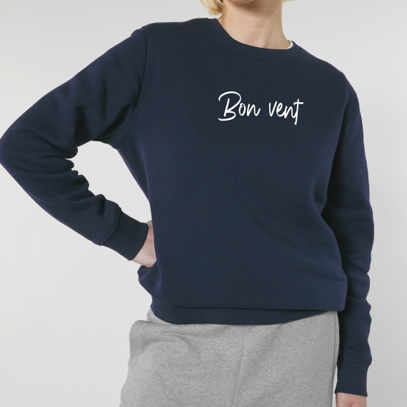 Sweatshirt Bon vent- Femme