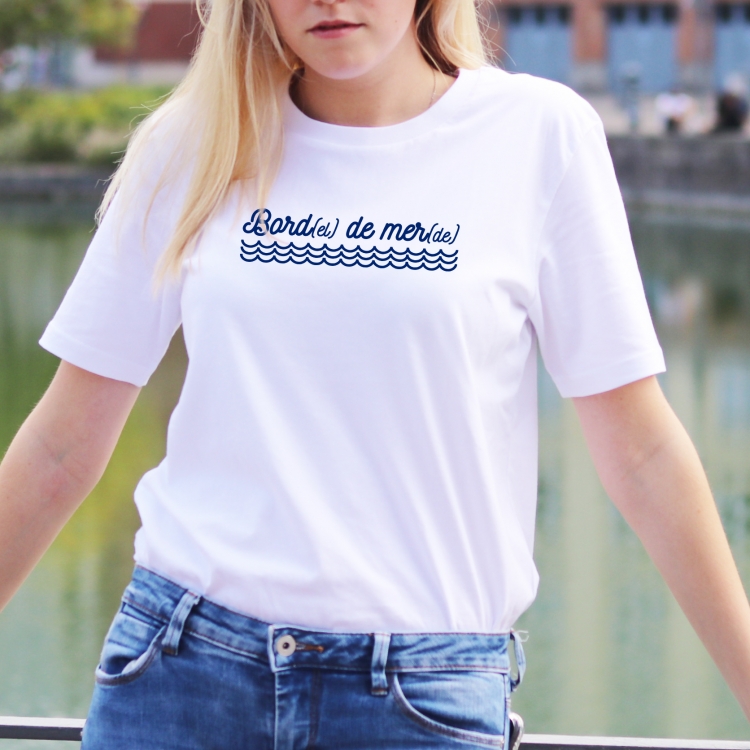 T-shirt Bord de mer - Femme - 1