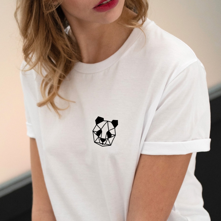 T-shirt Panda - Femme - 1