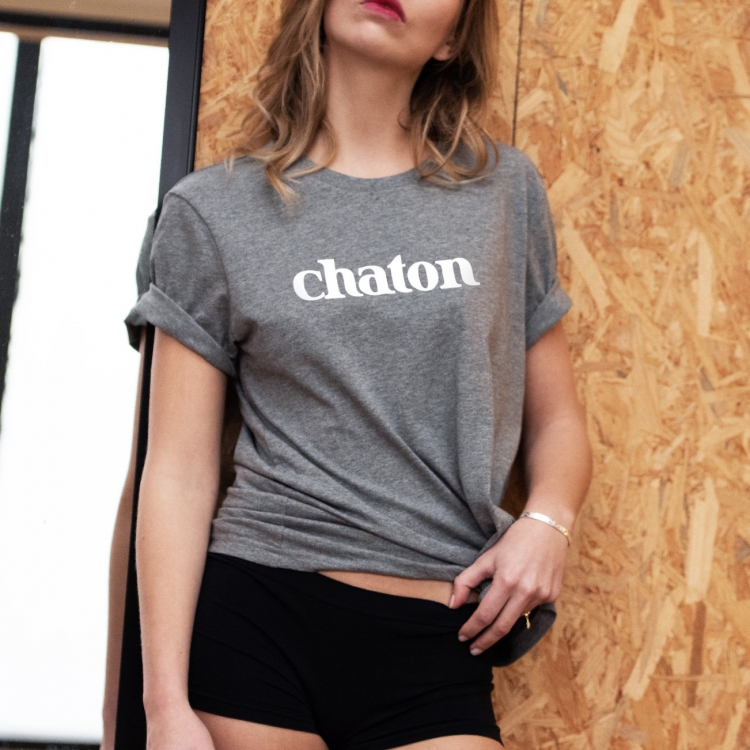 T-shirt Chaton - Femme - 1