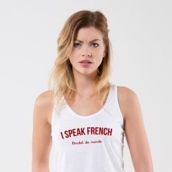 Débardeur I speak french - Femme - 1