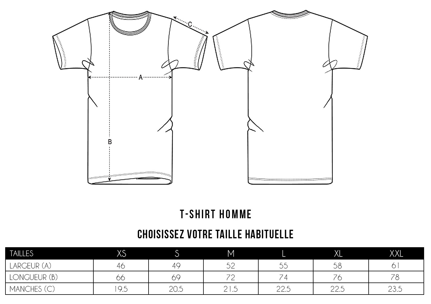 T-shirts Homme